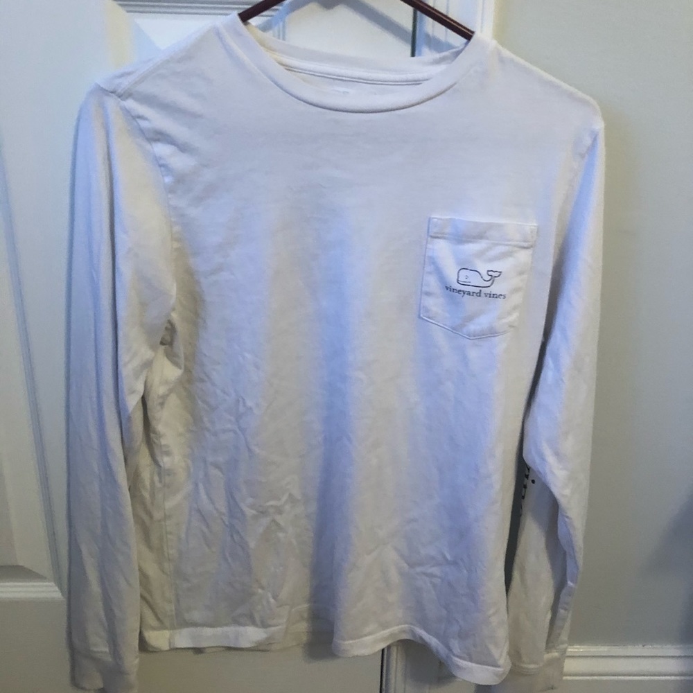 PRICE NEGOTIABLE! vineyard vines white long sleeve